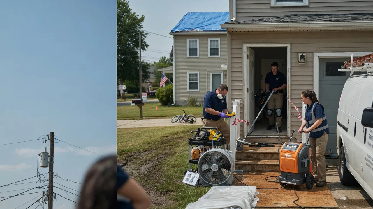 Water Damage Repair in Sharps, VA near me